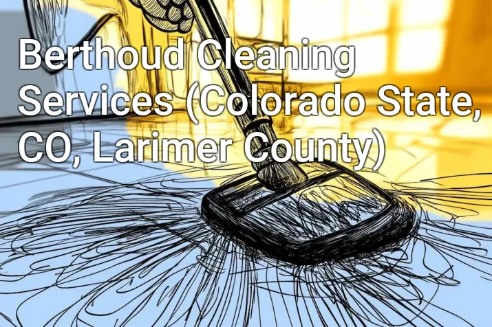 Berthoud Cleaning Services (Colorado State, CO, Larimer County)