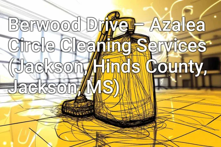 Berwood Drive – Azalea Circle Cleaning Services (Jackson, Hinds County, Jackson, MS)