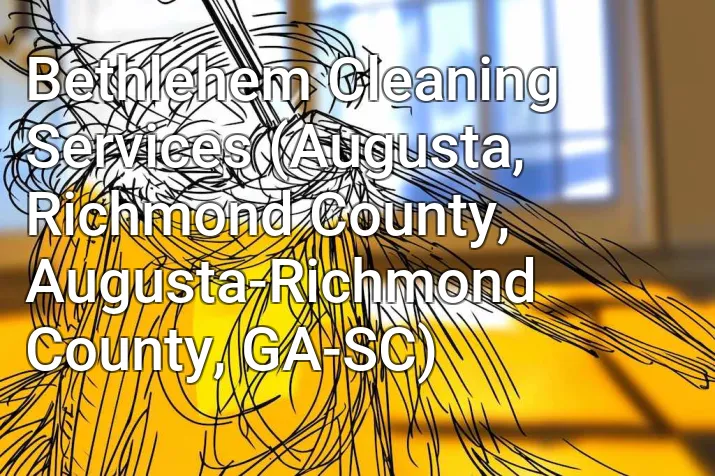 Bethlehem Cleaning Services (Augusta, Richmond County, Augusta-Richmond County, GA-SC)