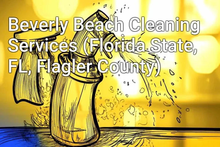 Beverly Beach Cleaning Services (Florida State, FL, Flagler County)