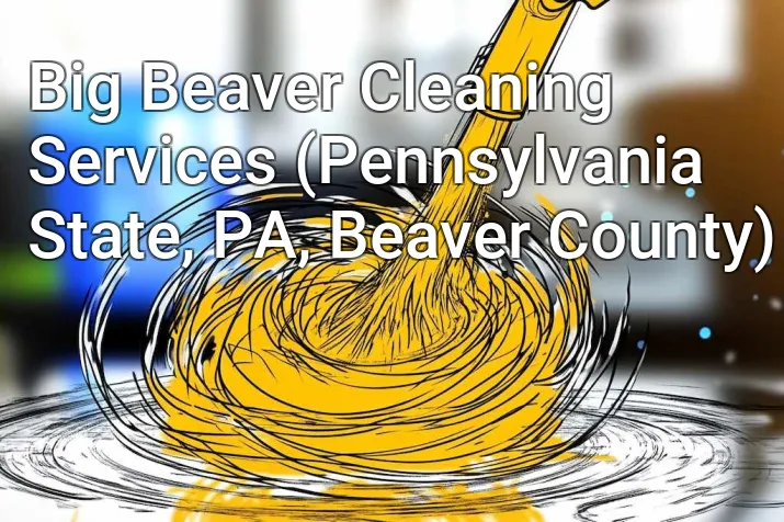 Big Beaver Cleaning Services (Pennsylvania State, PA, Beaver County)