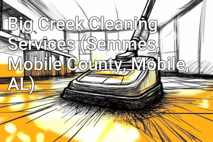 Big Creek Cleaning Services (Semmes, Mobile County, Mobile, AL)