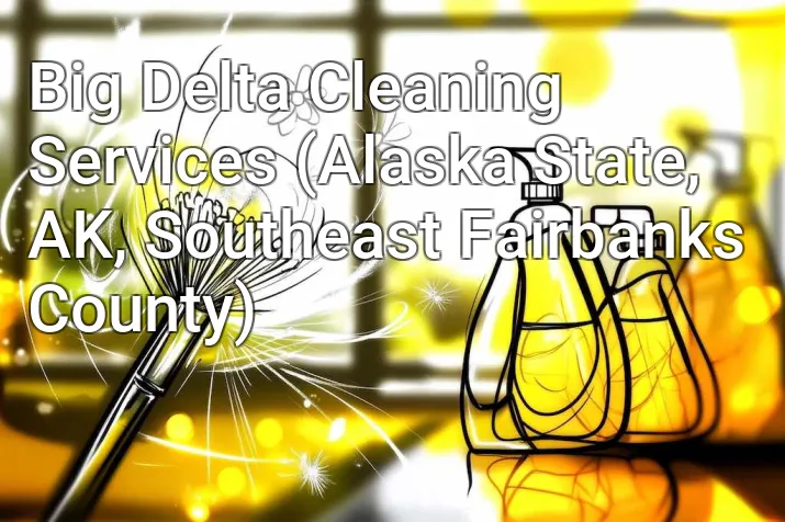 Big Delta Cleaning Services (Alaska State, AK, Southeast Fairbanks County)