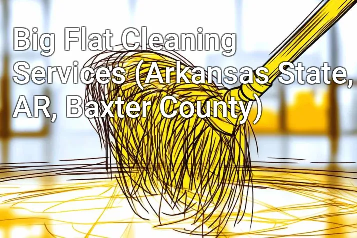 Big Flat Cleaning Services (Arkansas State, AR, Baxter County)