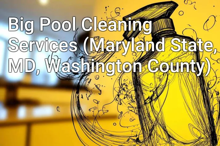 Big Pool Cleaning Services (Maryland State, MD, Washington County)
