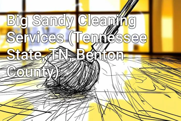 Big Sandy Cleaning Services (Tennessee State, TN, Benton County)