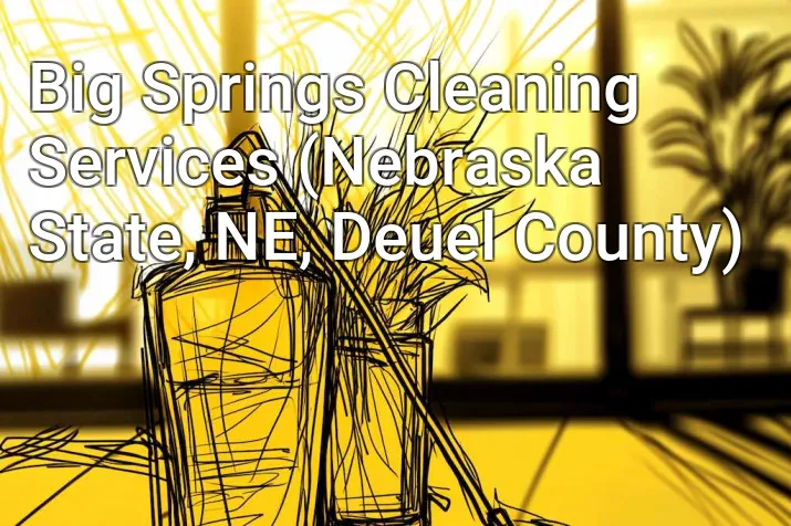 Big Springs Cleaning Services (Nebraska State, NE, Deuel County)