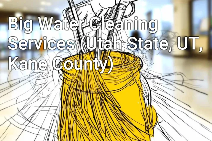 Big Water Cleaning Services (Utah State, UT, Kane County)