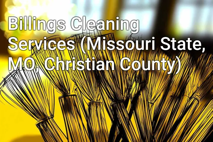 Billings Cleaning Services (Missouri State, MO, Christian County)
