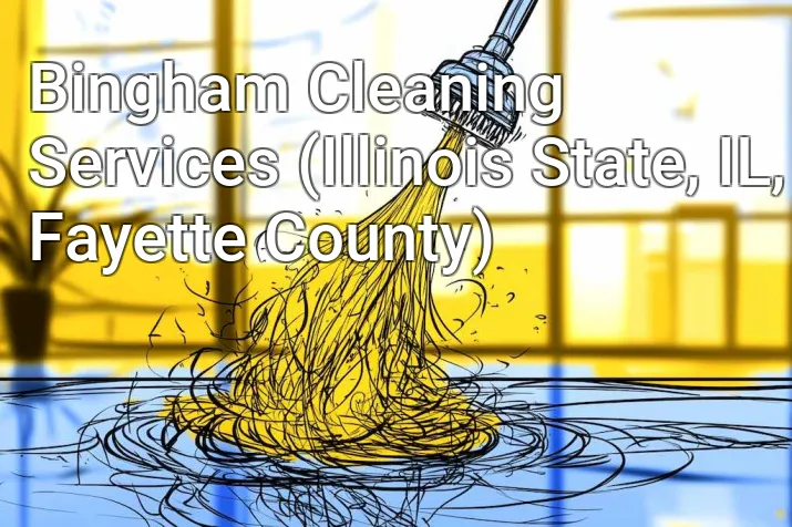 Bingham Cleaning Services (Illinois State, IL, Fayette County)