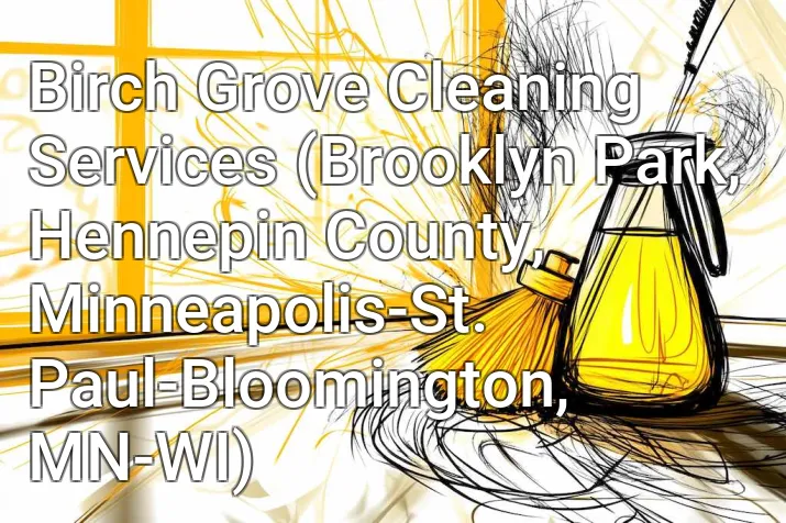 Birch Grove Cleaning Services (Brooklyn Park, Hennepin County, Minneapolis-St. Paul-Bloomington, MN-WI)