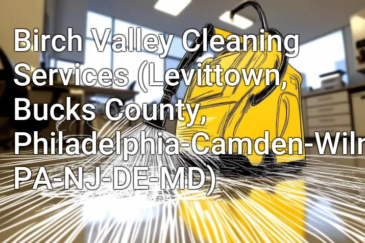 Birch Valley Cleaning Services (Levittown, Bucks County, Philadelphia-Camden-Wilmington, PA-NJ-DE-MD)