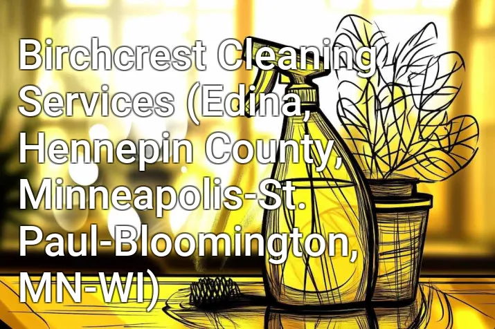Birchcrest Cleaning Services (Edina, Hennepin County, Minneapolis-St. Paul-Bloomington, MN-WI)