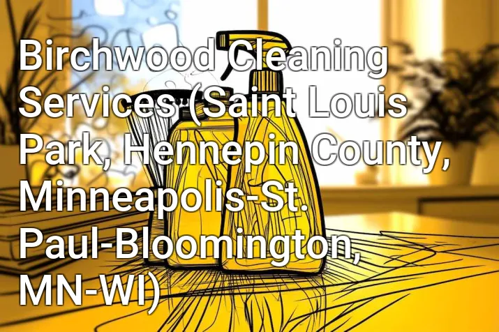 Birchwood Cleaning Services (Saint Louis Park, Hennepin County, Minneapolis-St. Paul-Bloomington, MN-WI)
