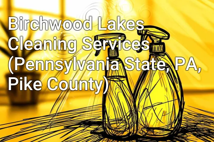 Birchwood Lakes Cleaning Services (Pennsylvania State, PA, Pike County)