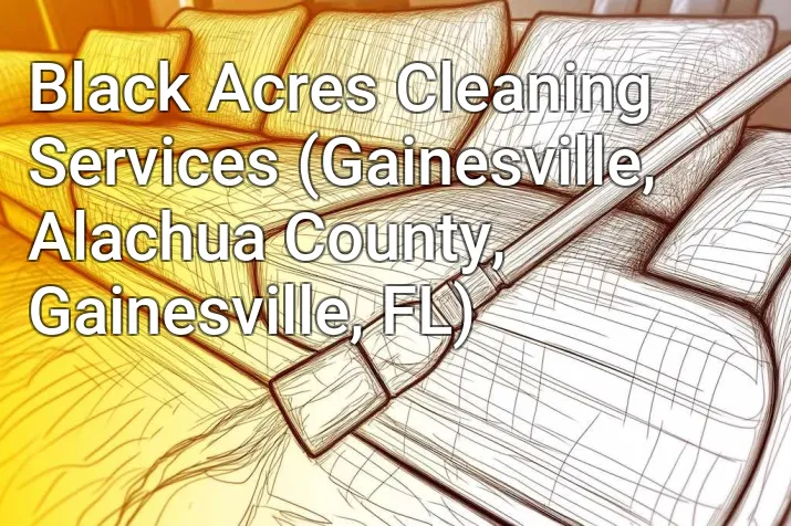 Black Acres Cleaning Services (Gainesville, Alachua County, Gainesville, FL)