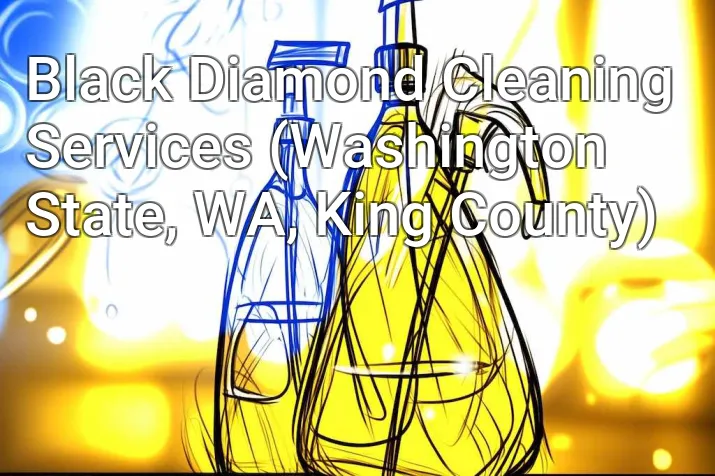 Black Diamond Cleaning Services (Washington State, WA, King County)
