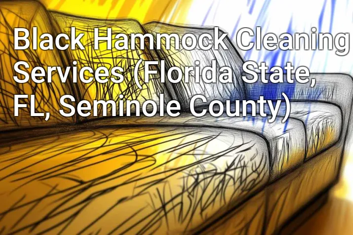 Black Hammock Cleaning Services (Florida State, FL, Seminole County)