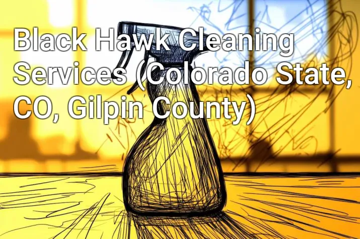 Black Hawk Cleaning Services (Colorado State, CO, Gilpin County)