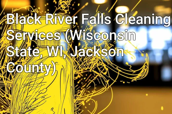 Black River Falls Cleaning Services (Wisconsin State, WI, Jackson County)
