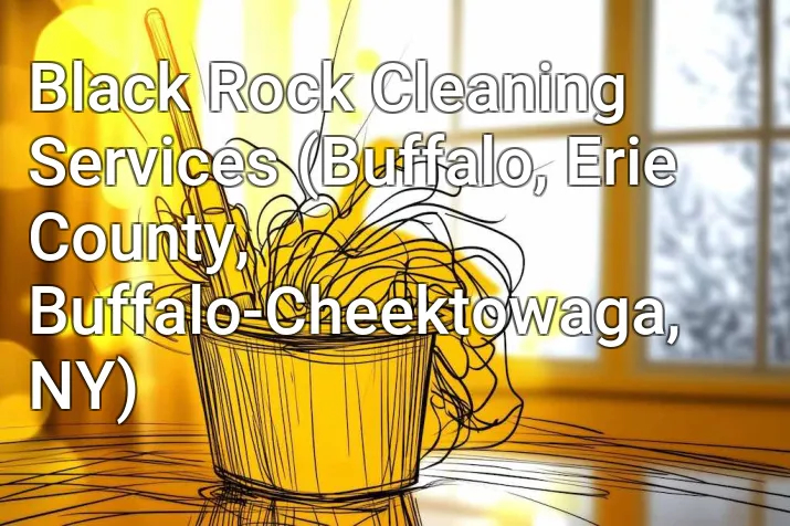 Black Rock Cleaning Services (Buffalo, Erie County, Buffalo-Cheektowaga, NY)