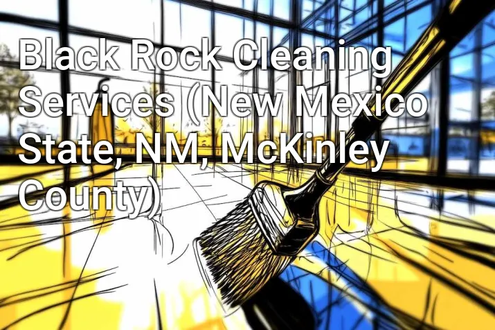 Black Rock Cleaning Services (New Mexico State, NM, McKinley County)