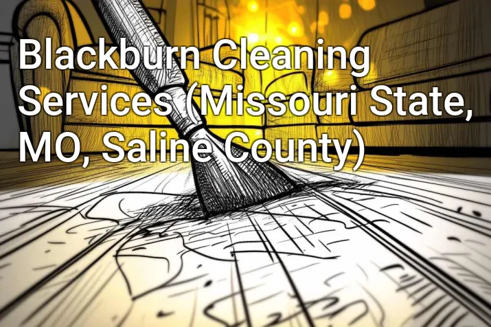 Blackburn Cleaning Services (Missouri State, MO, Saline County)