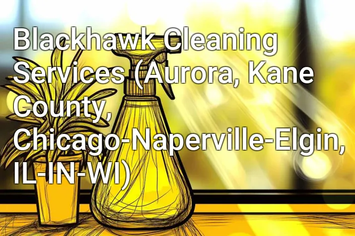 Blackhawk Cleaning Services (Aurora, Kane County, Chicago-Naperville-Elgin, IL-IN-WI)