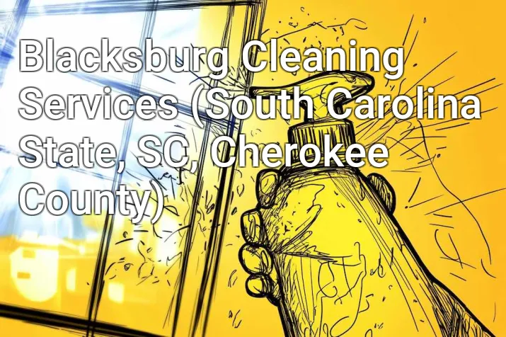 Blacksburg Cleaning Services (South Carolina State, SC, Cherokee County)