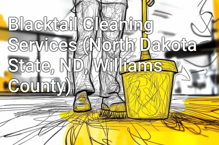 Blacktail Cleaning Services (North Dakota State, ND, Williams County)