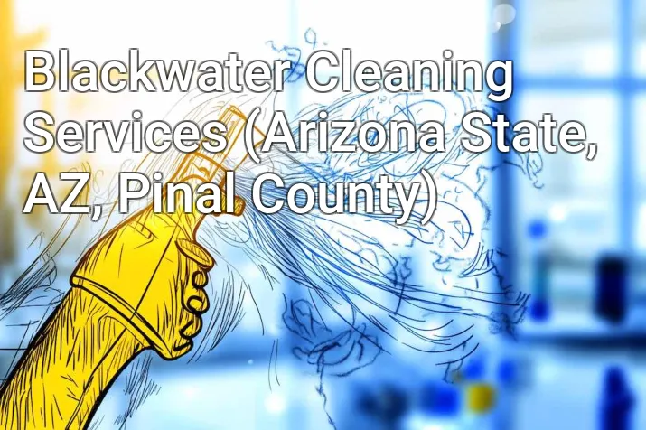 Blackwater Cleaning Services (Arizona State, AZ, Pinal County)