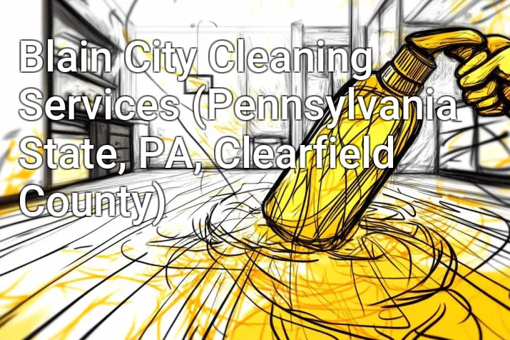 Blain City Cleaning Services (Pennsylvania State, PA, Clearfield County)
