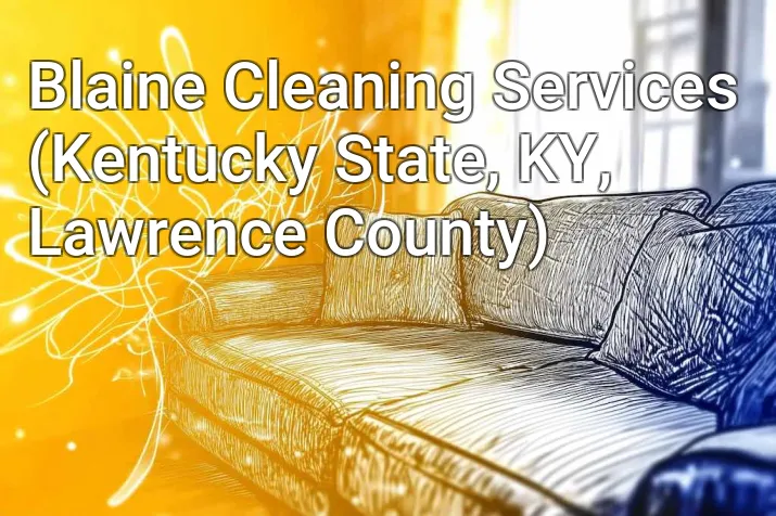 Blaine Cleaning Services (Kentucky State, KY, Lawrence County)