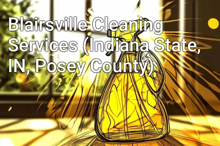 Blairsville Cleaning Services (Indiana State, IN, Posey County)