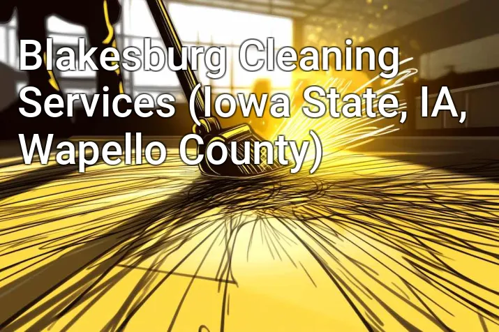 Blakesburg Cleaning Services (Iowa State, IA, Wapello County)