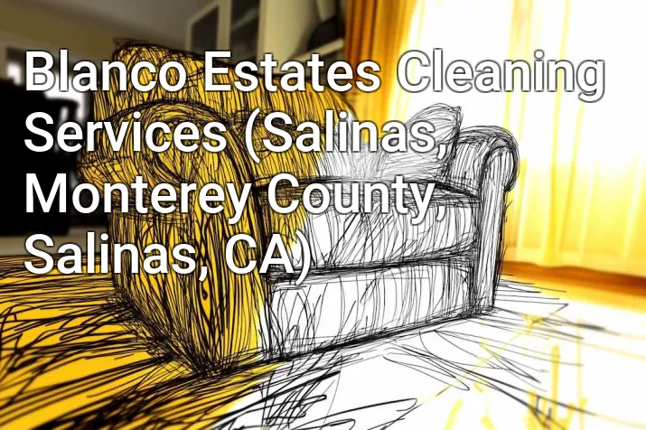 Blanco Estates Cleaning Services (Salinas, Monterey County, Salinas, CA)
