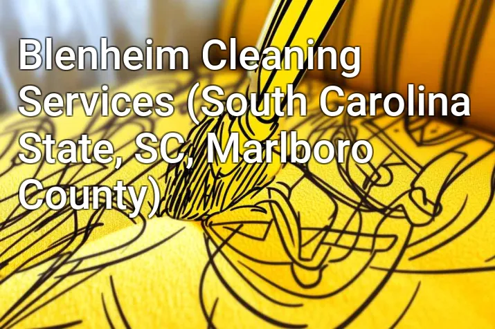 Blenheim Cleaning Services (South Carolina State, SC, Marlboro County)
