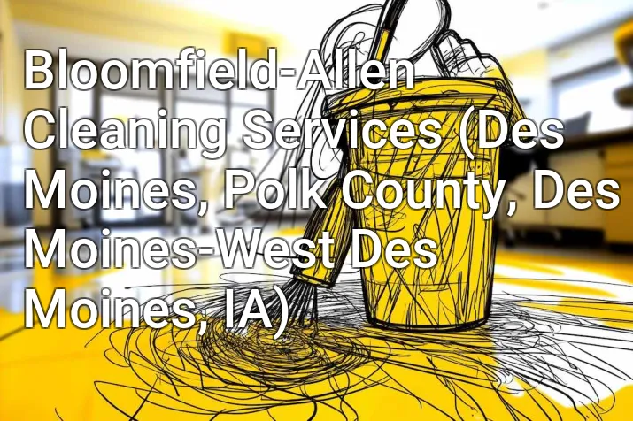 Bloomfield-Allen Cleaning Services (Des Moines, Polk County, Des Moines-West Des Moines, IA)