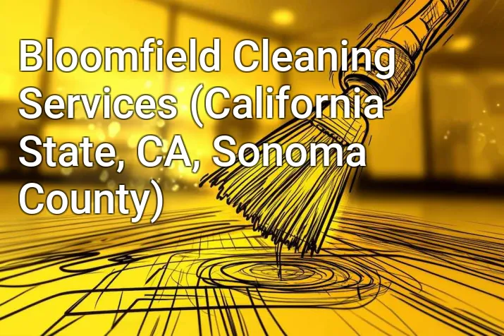 Bloomfield Cleaning Services (California State, CA, Sonoma County)