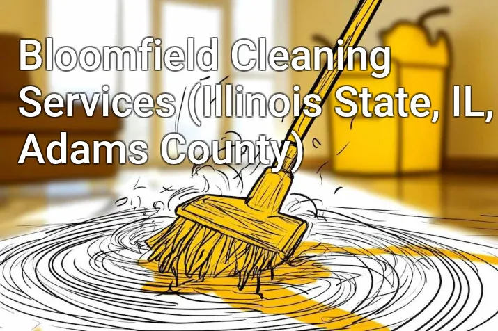 Bloomfield Cleaning Services (Illinois State, IL, Adams County)