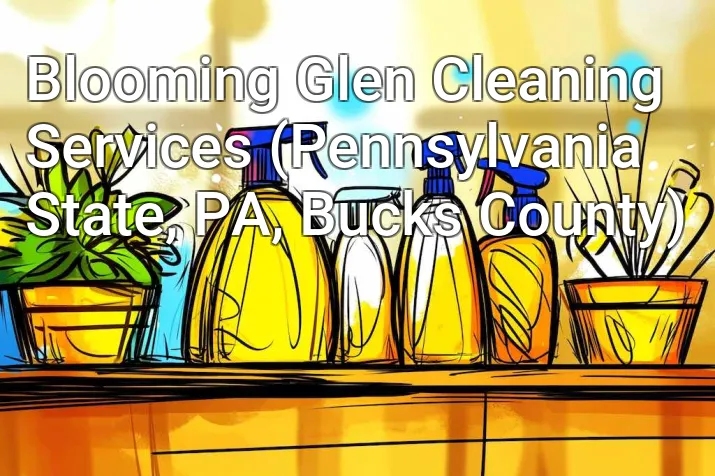 Blooming Glen Cleaning Services (Pennsylvania State, PA, Bucks County)