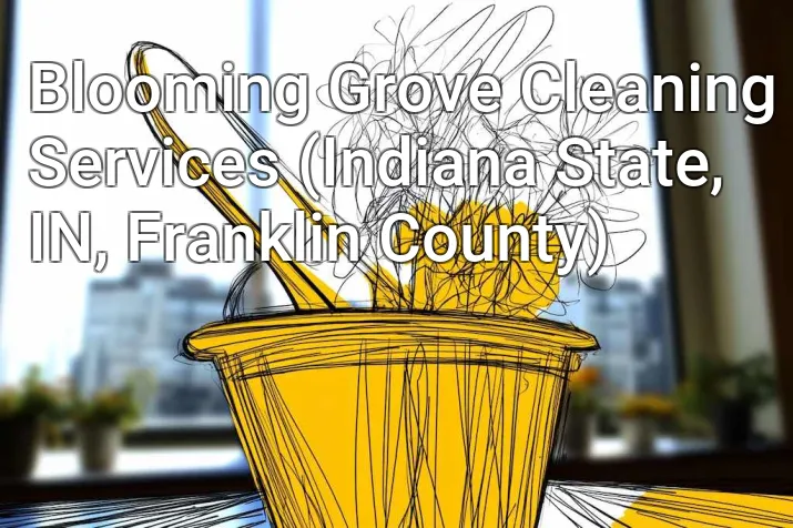 Blooming Grove Cleaning Services (Indiana State, IN, Franklin County)