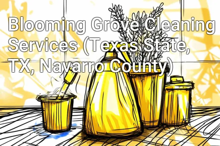 Blooming Grove Cleaning Services (Texas State, TX, Navarro County)
