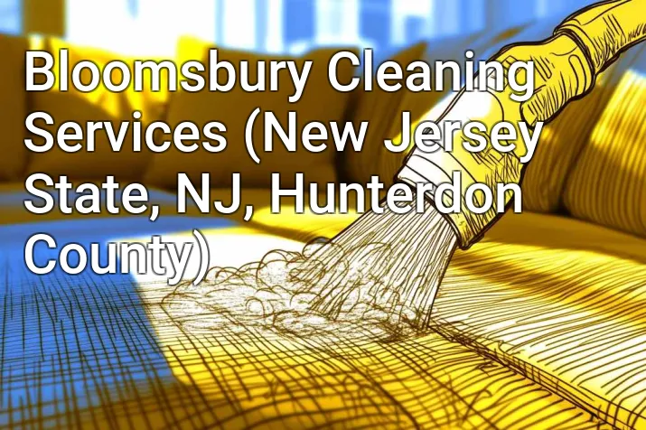 Bloomsbury Cleaning Services (New Jersey State, NJ, Hunterdon County)