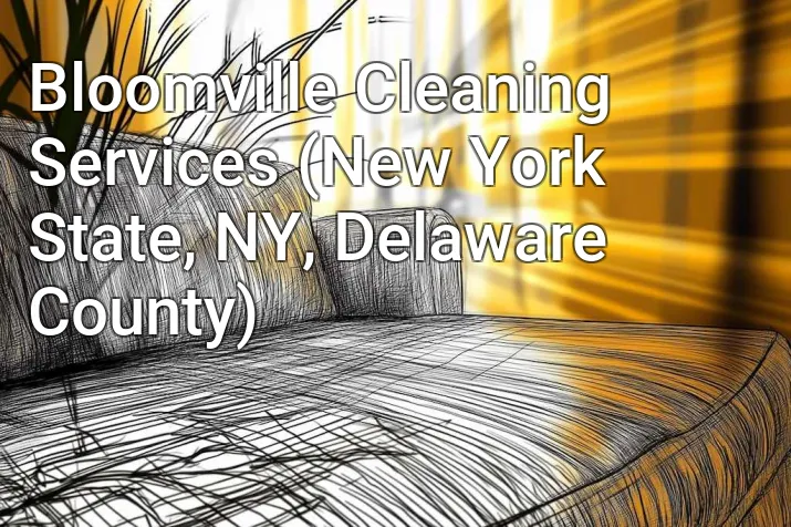 Bloomville Cleaning Services (New York State, NY, Delaware County)