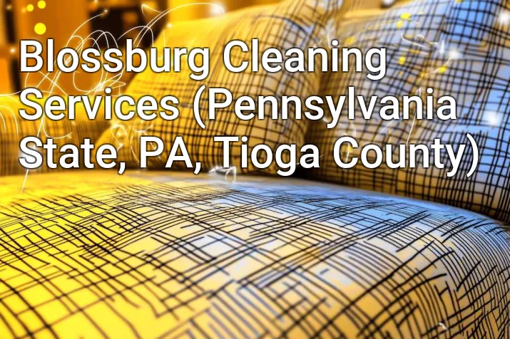 Blossburg Cleaning Services (Pennsylvania State, PA, Tioga County)