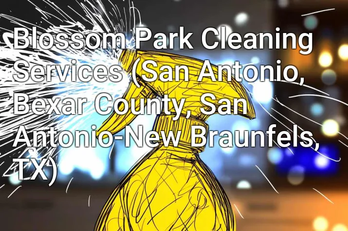 Blossom Park Cleaning Services (San Antonio, Bexar County, San Antonio-New Braunfels, TX)
