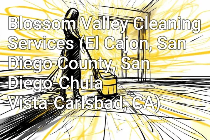 Blossom Valley Cleaning Services (El Cajon, San Diego County, San Diego-Chula Vista-Carlsbad, CA)