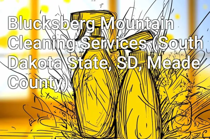 Blucksberg Mountain Cleaning Services (South Dakota State, SD, Meade County)