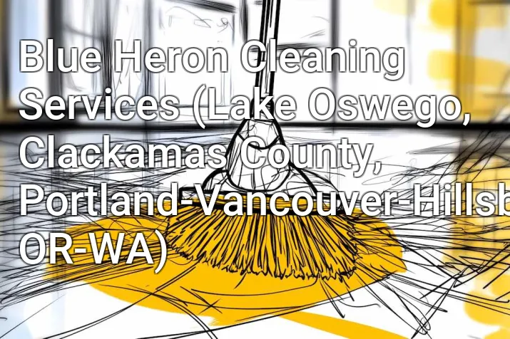 Blue Heron Cleaning Services (Lake Oswego, Clackamas County, Portland-Vancouver-Hillsboro, OR-WA)
